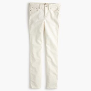 J. Crew toothpick cords in white